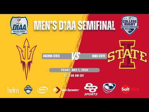 2026 Men's D1AA Semifinal -- Arizona State vs. Iowa State