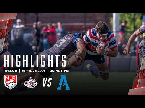 New England Woke Up. Anthem Refused to Quit | New England vs. Anthem RC | Week 5 MLR 2026 Highlights