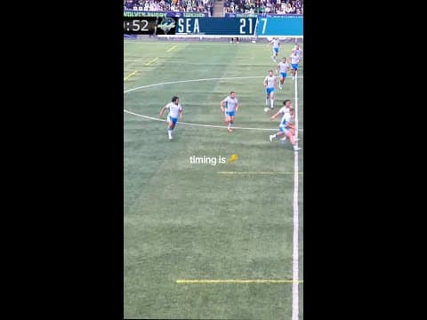 Nolan Tuamoheloa showing it's all about being at the right place at the right time 🙂↕️