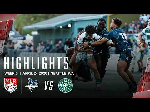 Brock Webster Goes Off | Seattle Seawolves vs Chicago Hounds | MLR Highlights