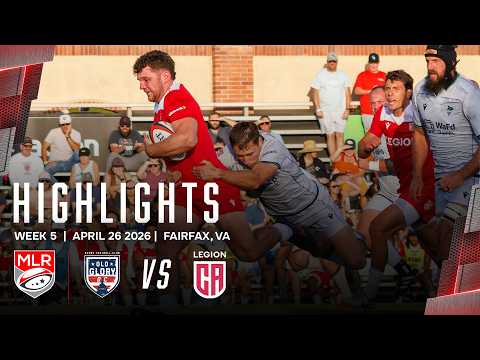California Legion travels to Old Glory DC | Week 5 MLR 2026 Highlights